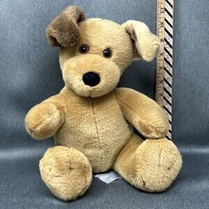Build-A-Bear Brown Sugar Puppy Dog Plush Retired Tan Brown Ear 12in Collectible